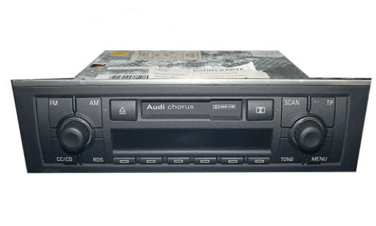 audi chorus tape radio